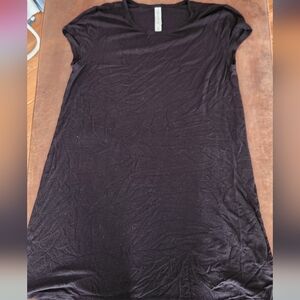Aeropostale Black Short Sleeve Swing Dress